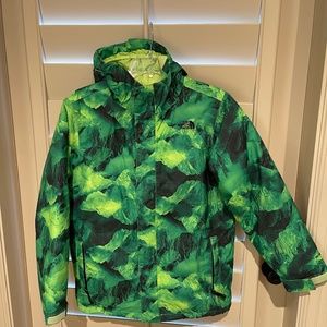 The North Face ski jacket boys
